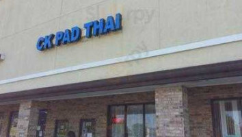 C K Pad Thai menu