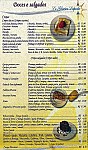 Le Glacier Lapote menu