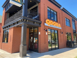 Qdoba Mexican Eats outside