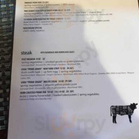 Willy T's Tavern Grill menu