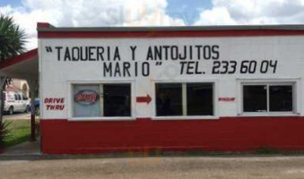 Taqueria Antojitos Mario menu