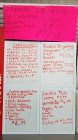 La Espiga Bakery Deli menu