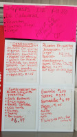 La Espiga Bakery Deli menu