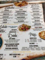 Pesky Pelican menu