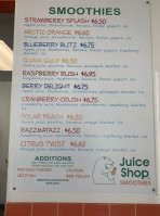 Juice Shop Smoothies, Inc Winston-salem food