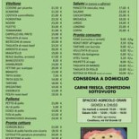 Agricola Guarisco menu