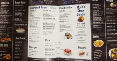 Mack's Family Restaurant food