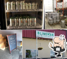 Blindman Brewing food