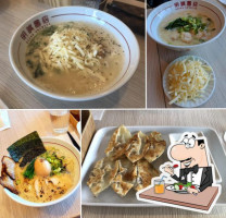 Akedo Showten Ramen+gyoza food