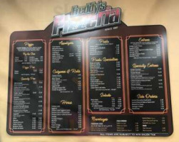 Freddy's Pizzeria menu