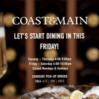 Coast And Main Seafood And Chophouse food