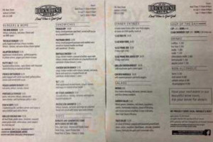 Brickhouse Brews menu