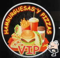 Vip Hamburguesas Y Pizzas food