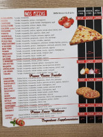 Allo Pizza menu