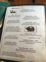 Virgin Sturgeon menu