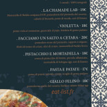 La Chamade Lab Cibo