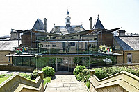 The Rooftop Cafe outside