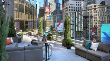 The Broadway Lounge Terrace inside