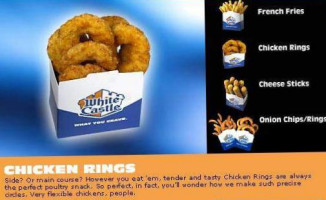 White Castle menu