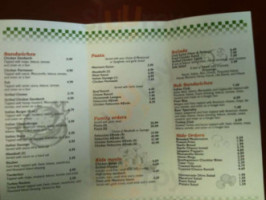 Giovanni's Deli menu