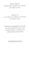 Les Baguettes De Piment Rouge menu