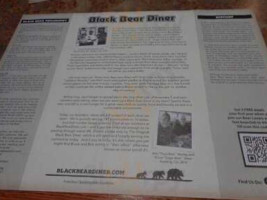 Black Bear Diner menu