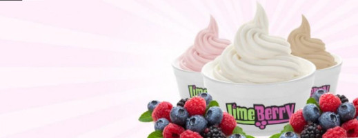 Limeberry Frozen Yogurt food