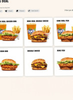 Burger King food