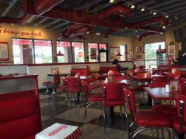 Freddy's Frozen Custard Steakburgers inside