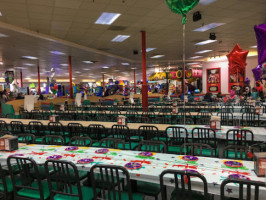 Chuck E. Cheese inside