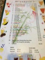 Pho Xe Lua menu