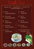 Pho King Peachtree Ne menu