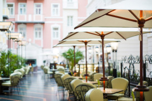 Mezzanine Cafe inside