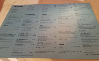 Marea menu