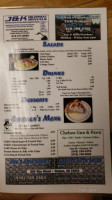 Main Street Diner menu