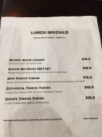 Mecca Gourmet menu