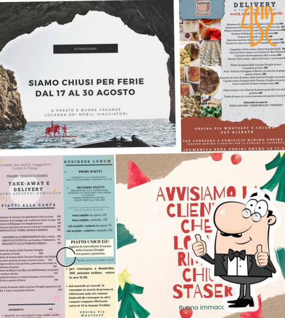 Locanda Dei Nobili Viaggiatori Cavernago Nourriture