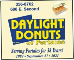 Daylight Donuts food