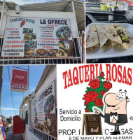 Taqueria Rosas food