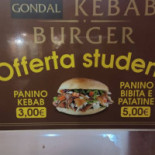 Gondal Kebab Ham Burger Comida