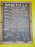 Compass Rose Cafe menu