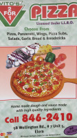 Vito's Pizza food