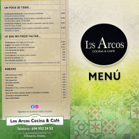 Los Arcos Cocina Café menu