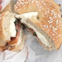 K St. Bagel food