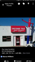 Rapid Tax Return outside