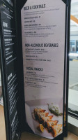 American Airlines Admirals Club menu