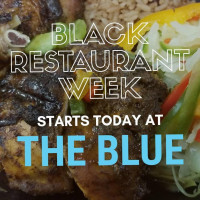 Blue Waters Caribbean Seafood Grill food