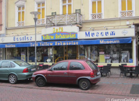 Beatles Museum Yellow Submarine Café inside