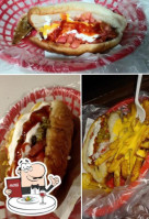 Hot Dogs El Moreno food