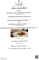 La Manade menu